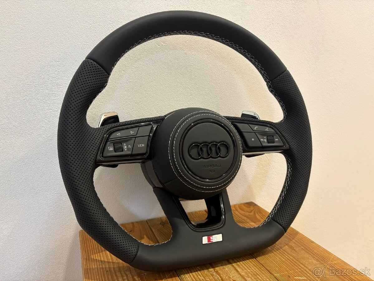 AUDI S-kovy VOLANT MULTIFUNKCNY S PÁDLAMI - 7