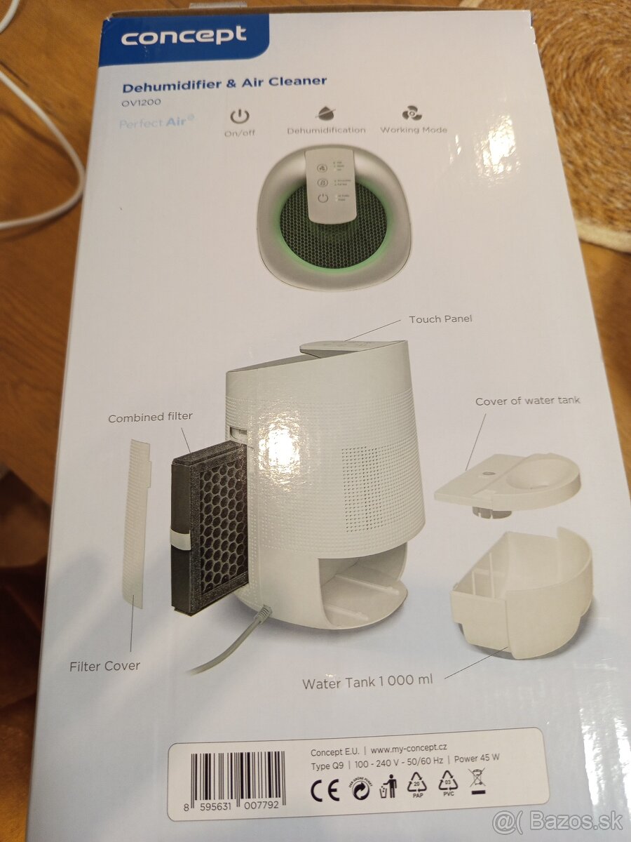Odvlhčovač a čistička vzduchu - 7
