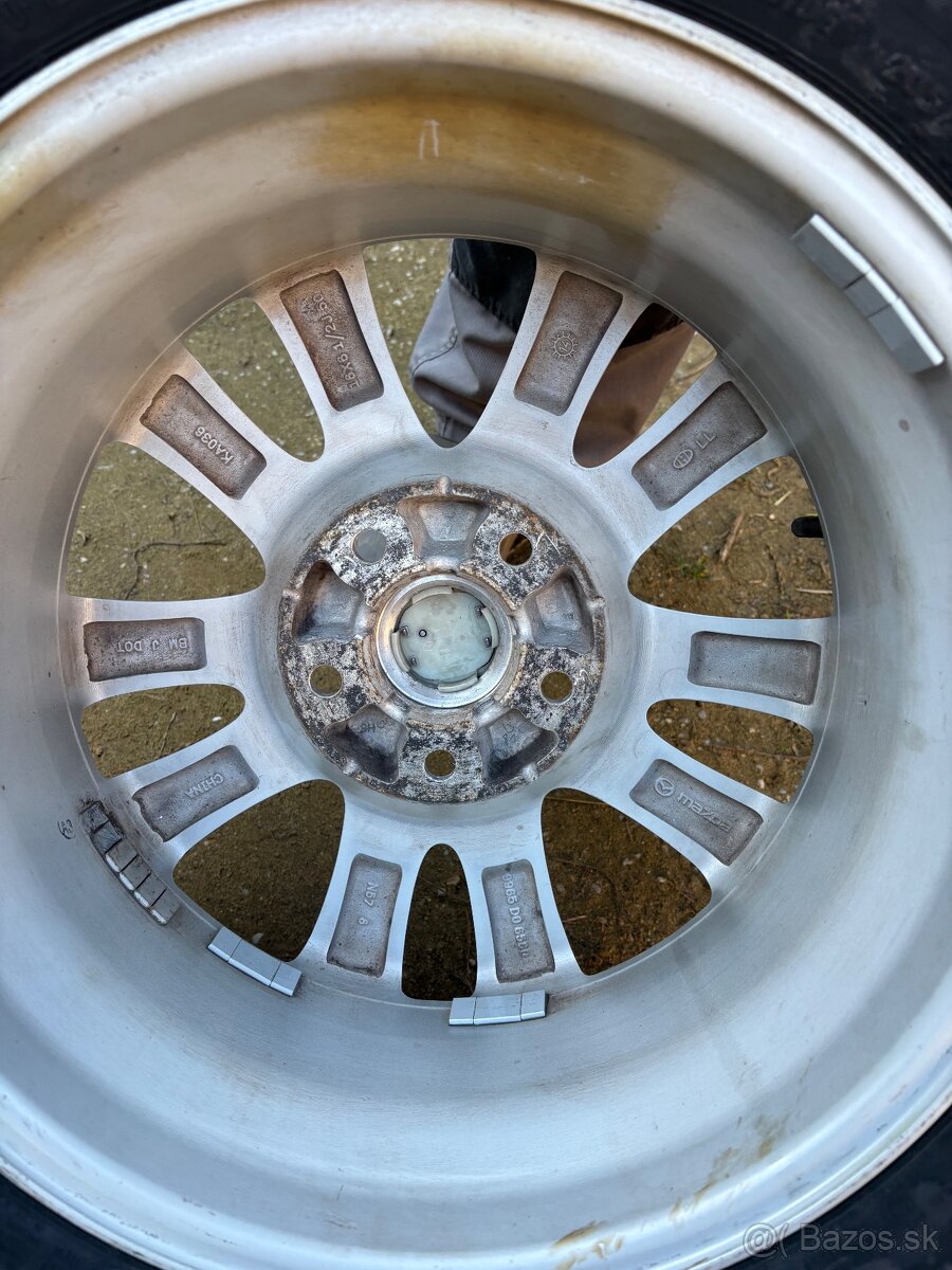 205/55 R16 letné pneumatiky a mazda disky - 7