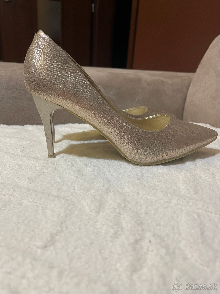 Zlaté lodičky veľ 37 - 7