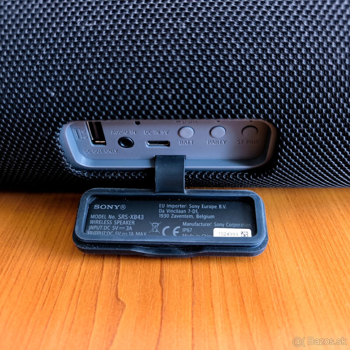 Sony SRS-XB43 bluetooth reproduktor - 7