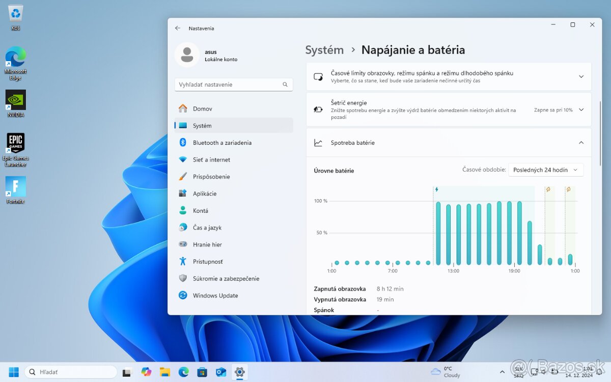 Predám funkční notebook asus x556uq dm479t i5 7 gen 8 gb ram - 7