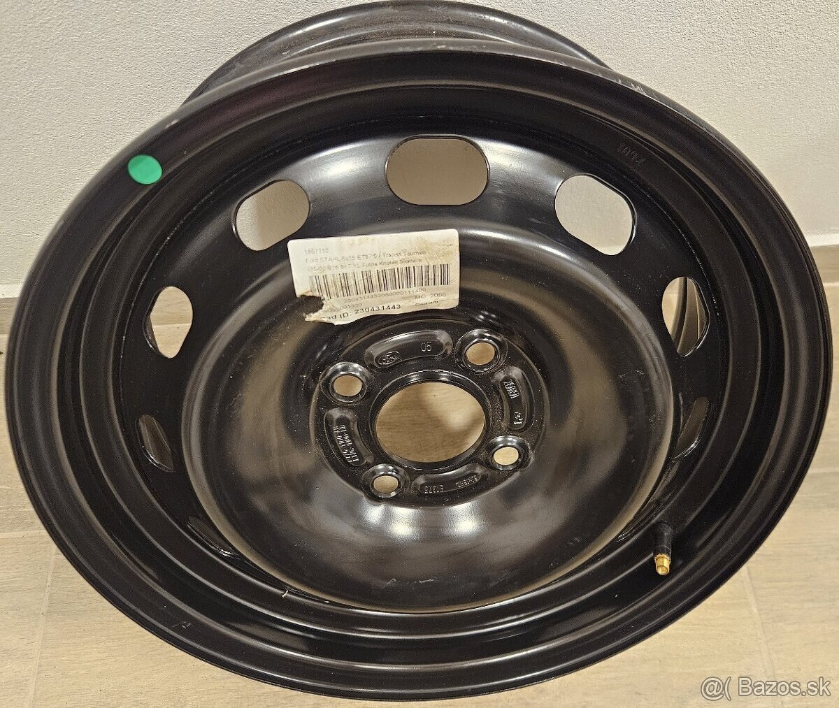 Nové, originálne plechové disky + senzory FORD - 4x108 R15 - 7