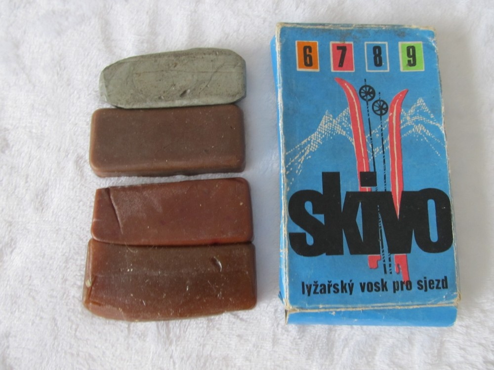 Predám staré lyžiarske okuliare a vosk z čias socializmu. - 7