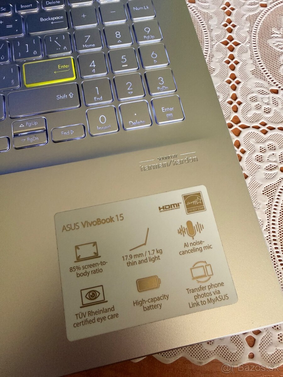 Predám Asus VivoBook K513E s i3-11gen/12GB/512GB/W11 - 7