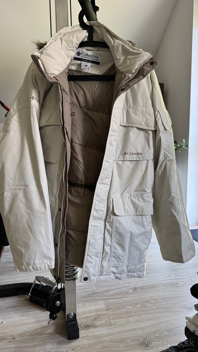 Paperová zimná bunda panská Columbia - 7