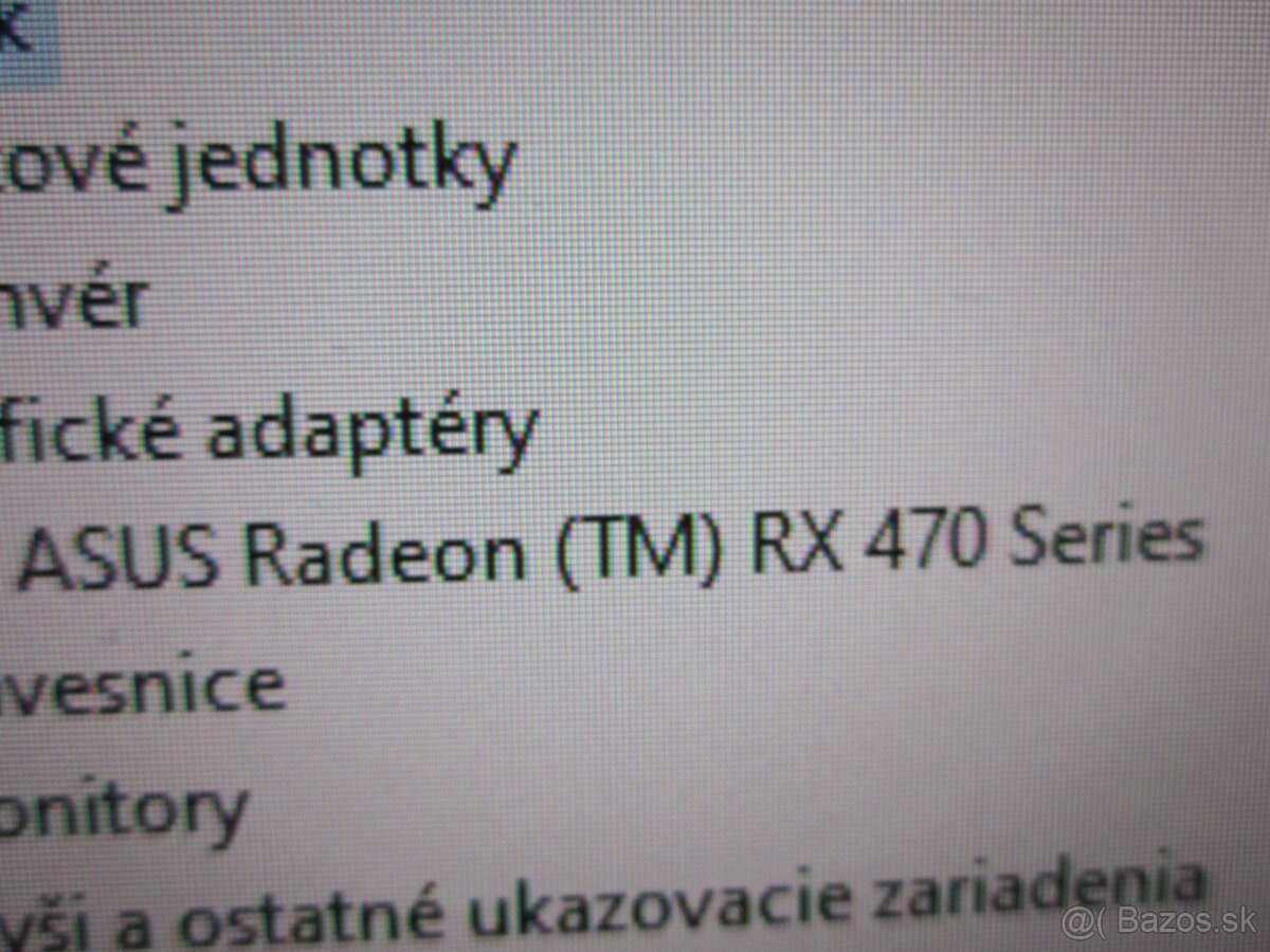 HERNÉ PC i3-8100,16 GB,256GB,500GB,RX-470 8GB - 7