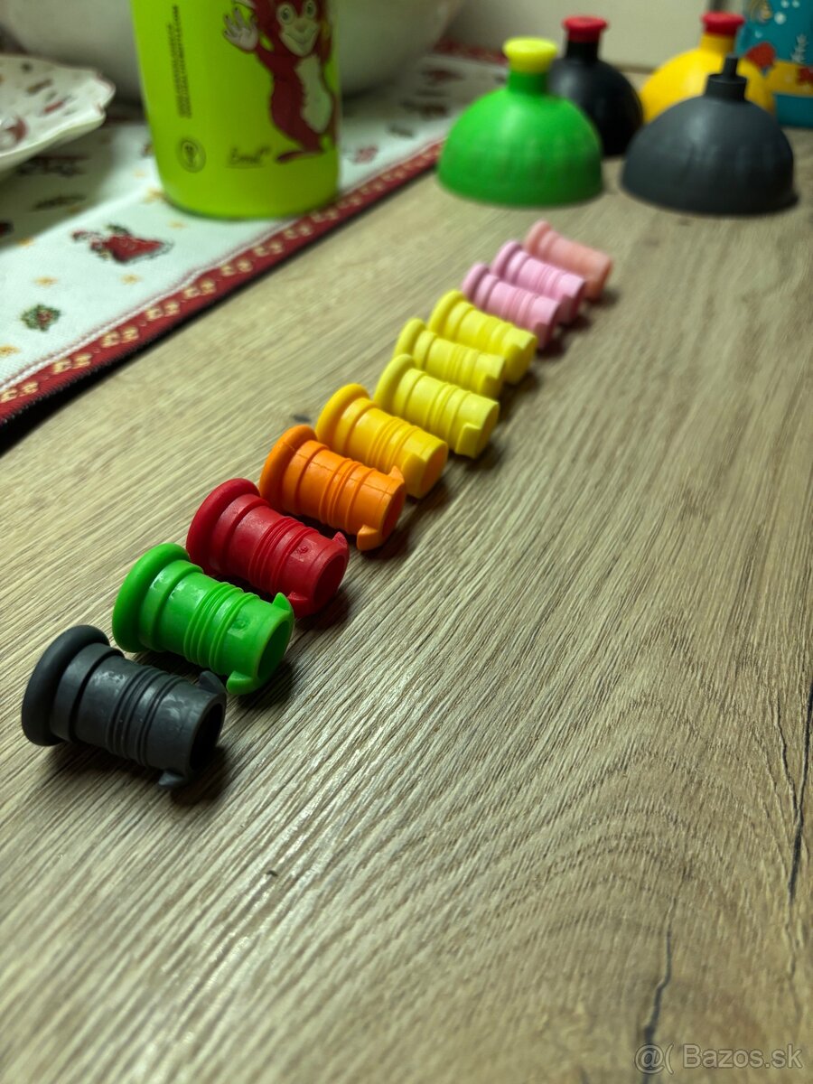 Zdravá lahev – detské fľaše + náhradné viečka (set) - 7