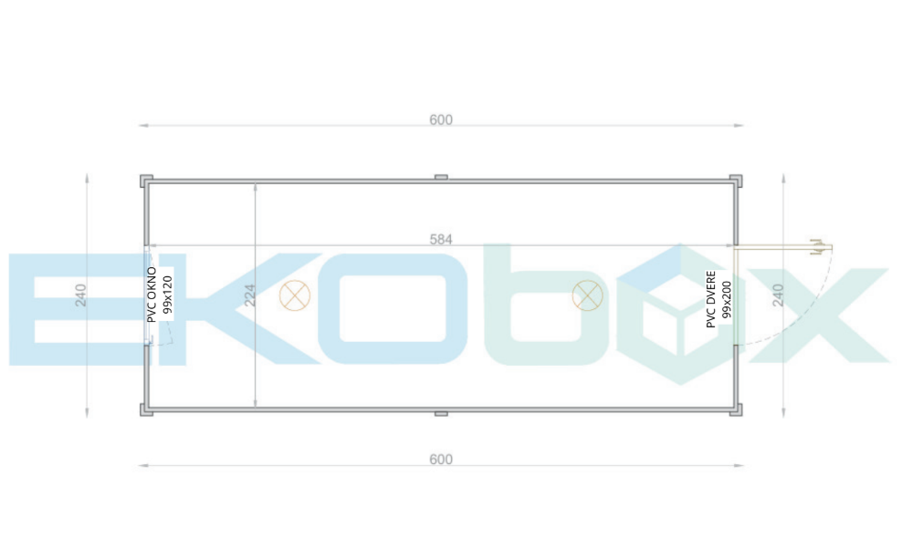 Sklad náradia - modulový kontajner - ihneď k odberu - 7