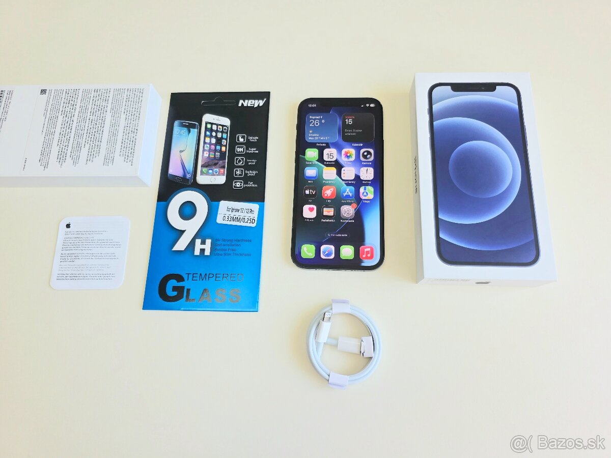 APPLE IPHONE 12 128GB BATERKA 100% - 7
