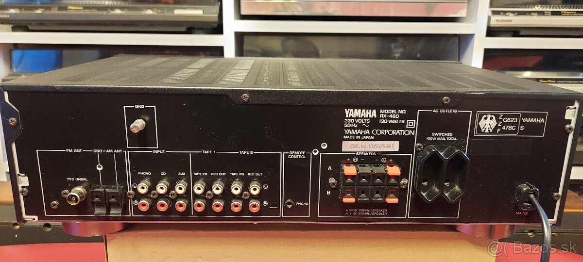 Predám receivery Yamaha - 7