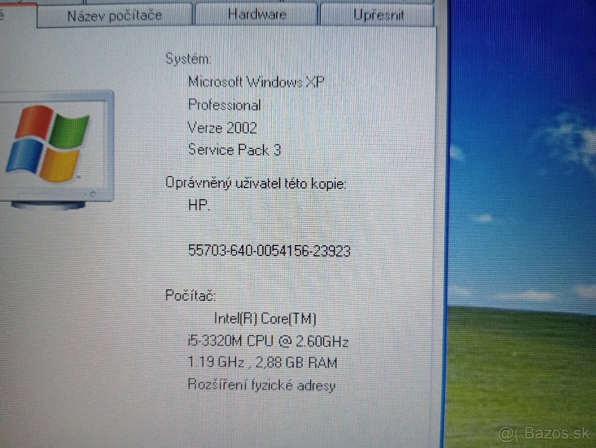 HP elitebook 8470p / 4gb ram / Intel core i5 / Windows XP - 7