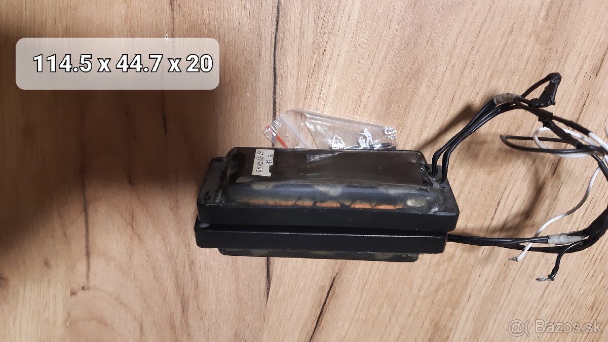 Snímače Humbacker na 5 strunovú basgitaru - 7