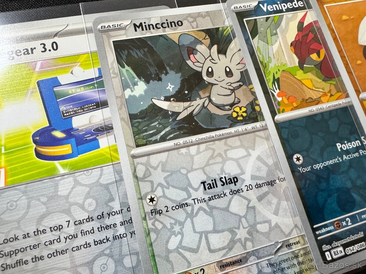 Pokemón MEGA balík F: 100ks kariet v obaloch s EX a darček - 7