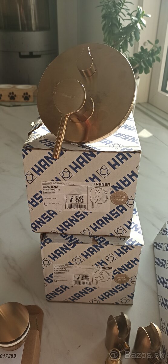 Predám umývadlovú a vaňové bronzové batérie Hansa a Grohe - 7