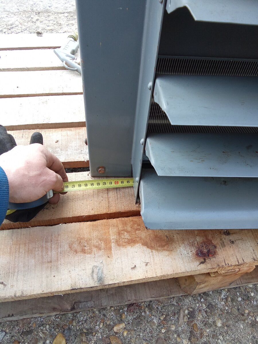 Vodný teplovzdušný ventilátor - 7