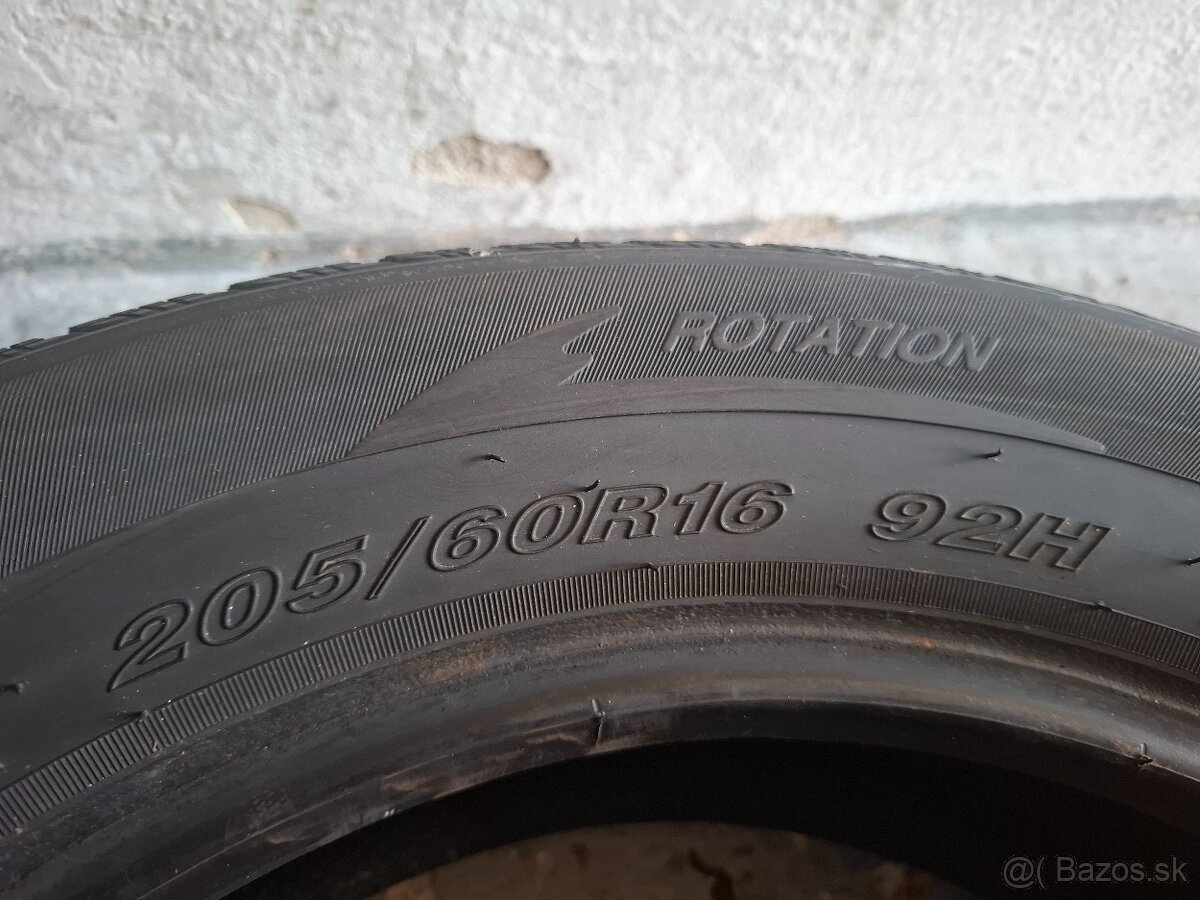 205/60 r16 zimné pneumatiky - 7