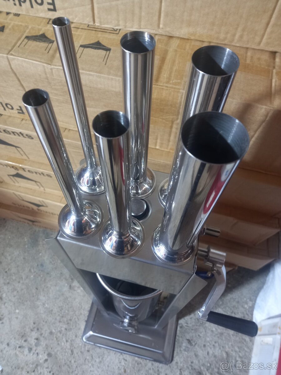 Vertikálna plnička klobás – 7L PROFI - 7