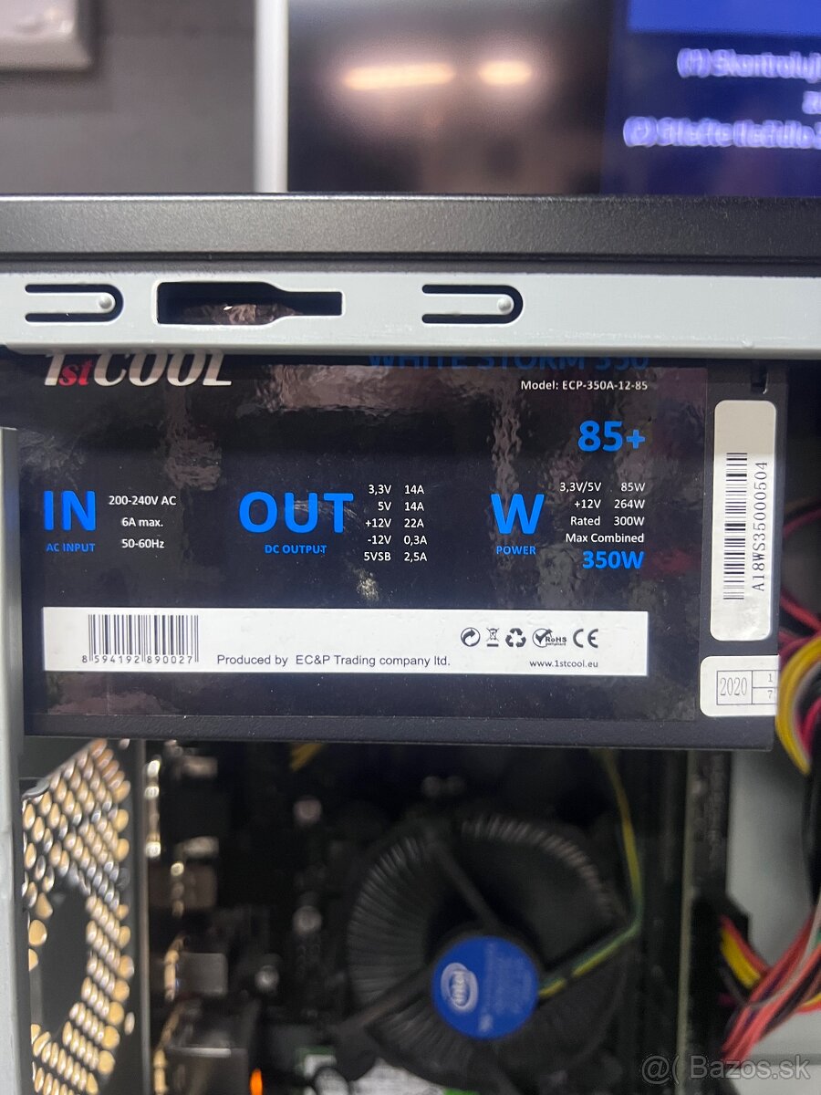 POČÍTAČ LYNX Intel Core i5-9400F 2,9GHz - 7