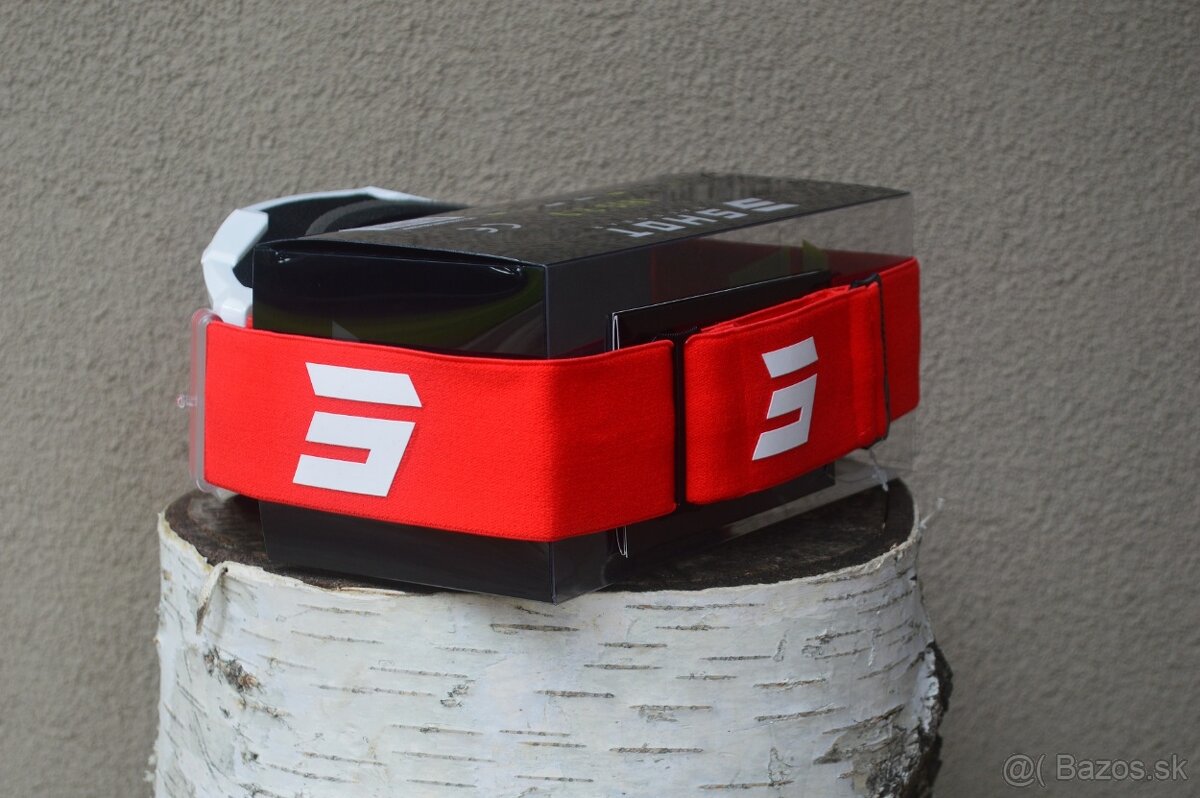 SHOT okuliare prilba lako. červená sivá - 7