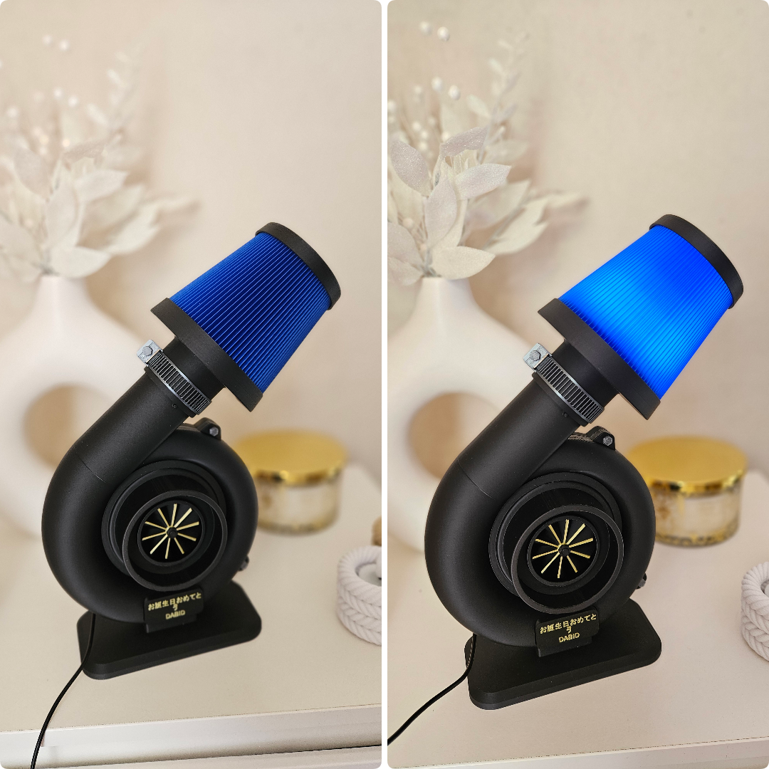 TURBO LAMP - dekoratívna lampa v tvare turba - 7