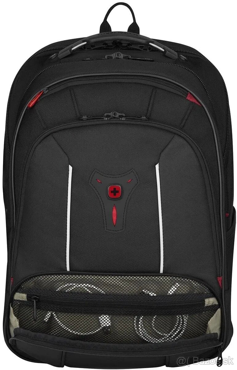 Batoh na notebook WENGER Carbon Pro 15.6", čierny - NOVÝ - 7