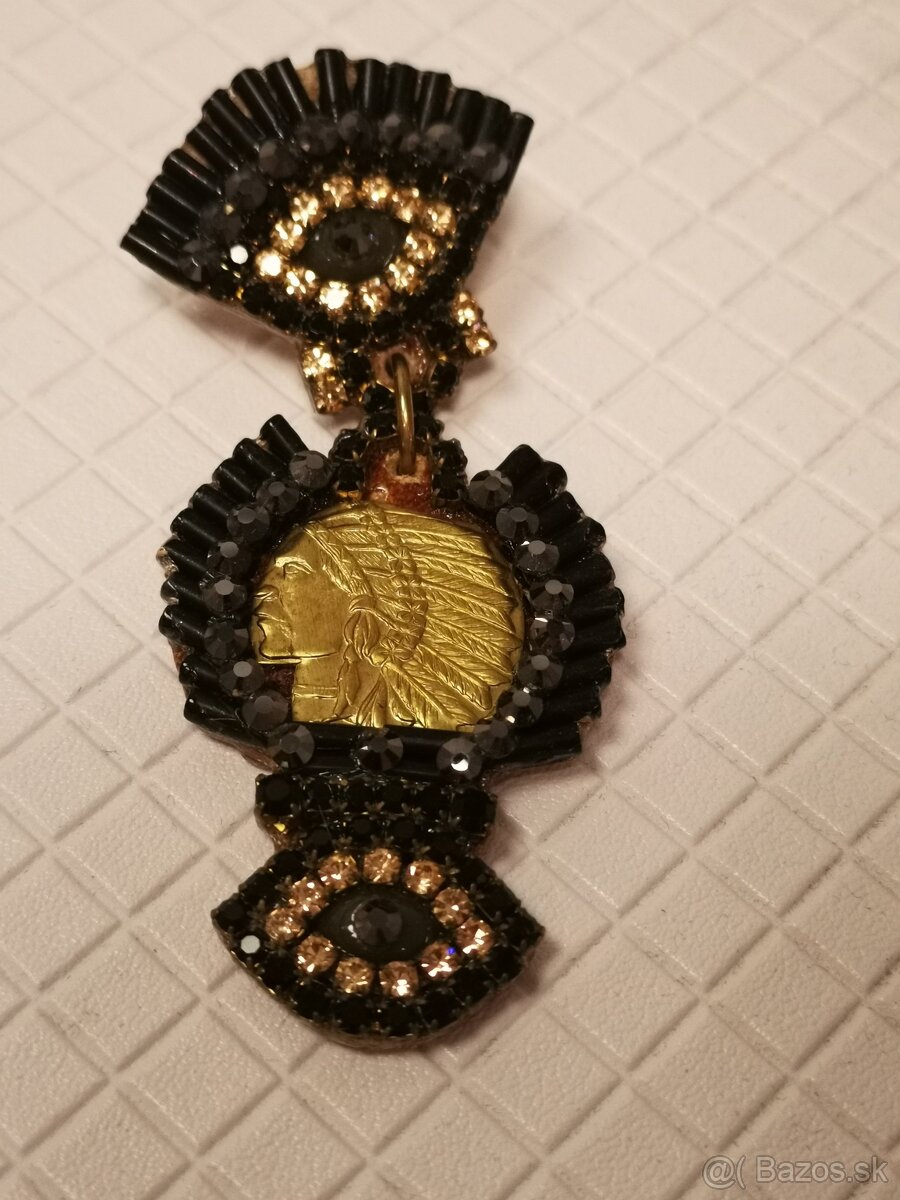 Náušnice Linda's dream black - 7