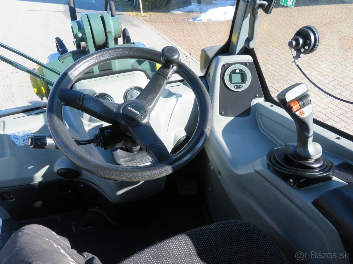 Kolesový nakladač Kramer 5075 + vidly. - 7