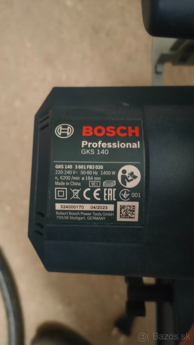 Okružná píla Bosch Professional GKS 140 - 7