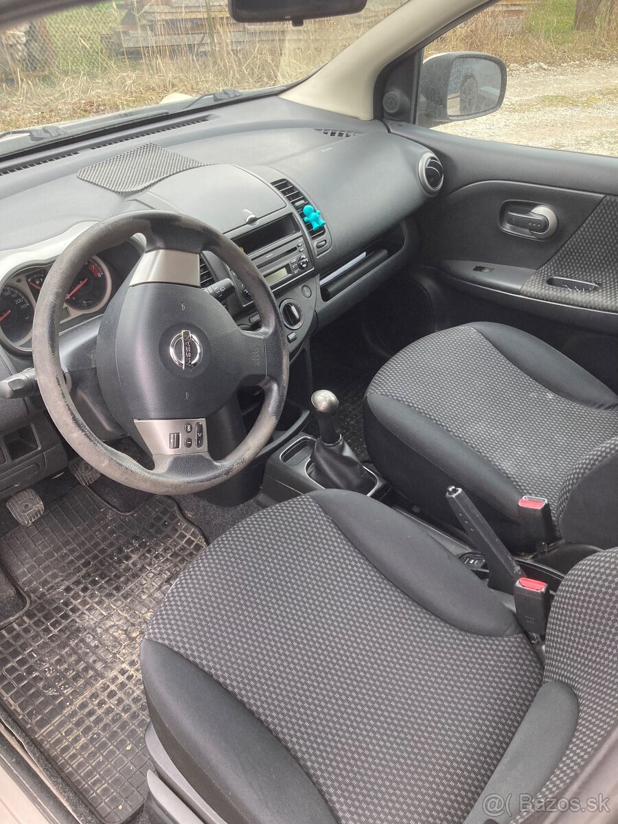 Nissan Note 2007, 1.4 benzin 65kw, klima, nová stk - 7