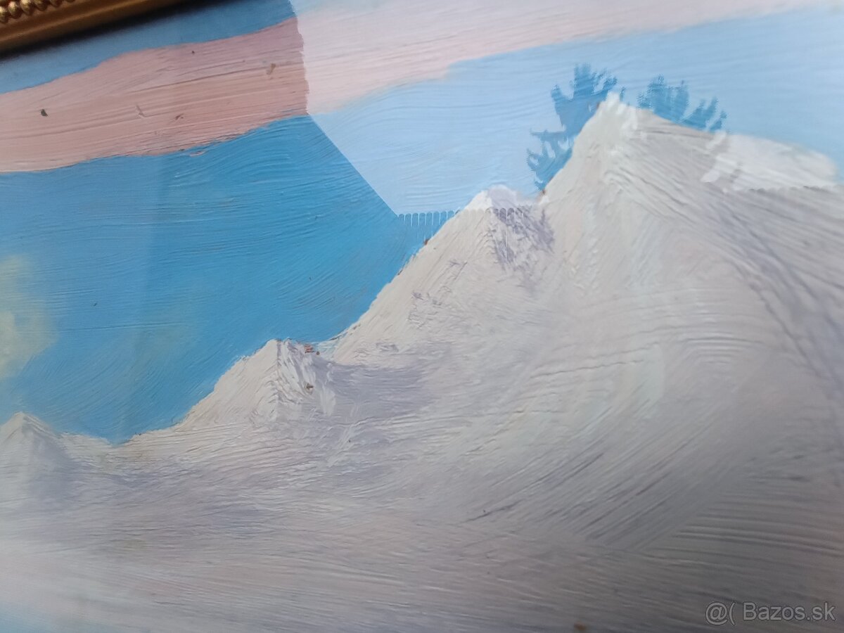 obraz olejomaľba Tetrov Hlucháň - 7