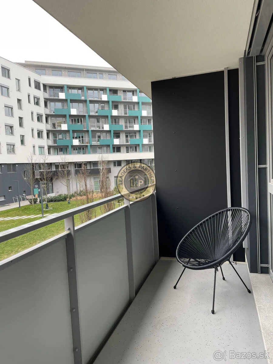 1-izb. byt s balkónom v novostavbe na prenájom | HRANIČNÁ - 7