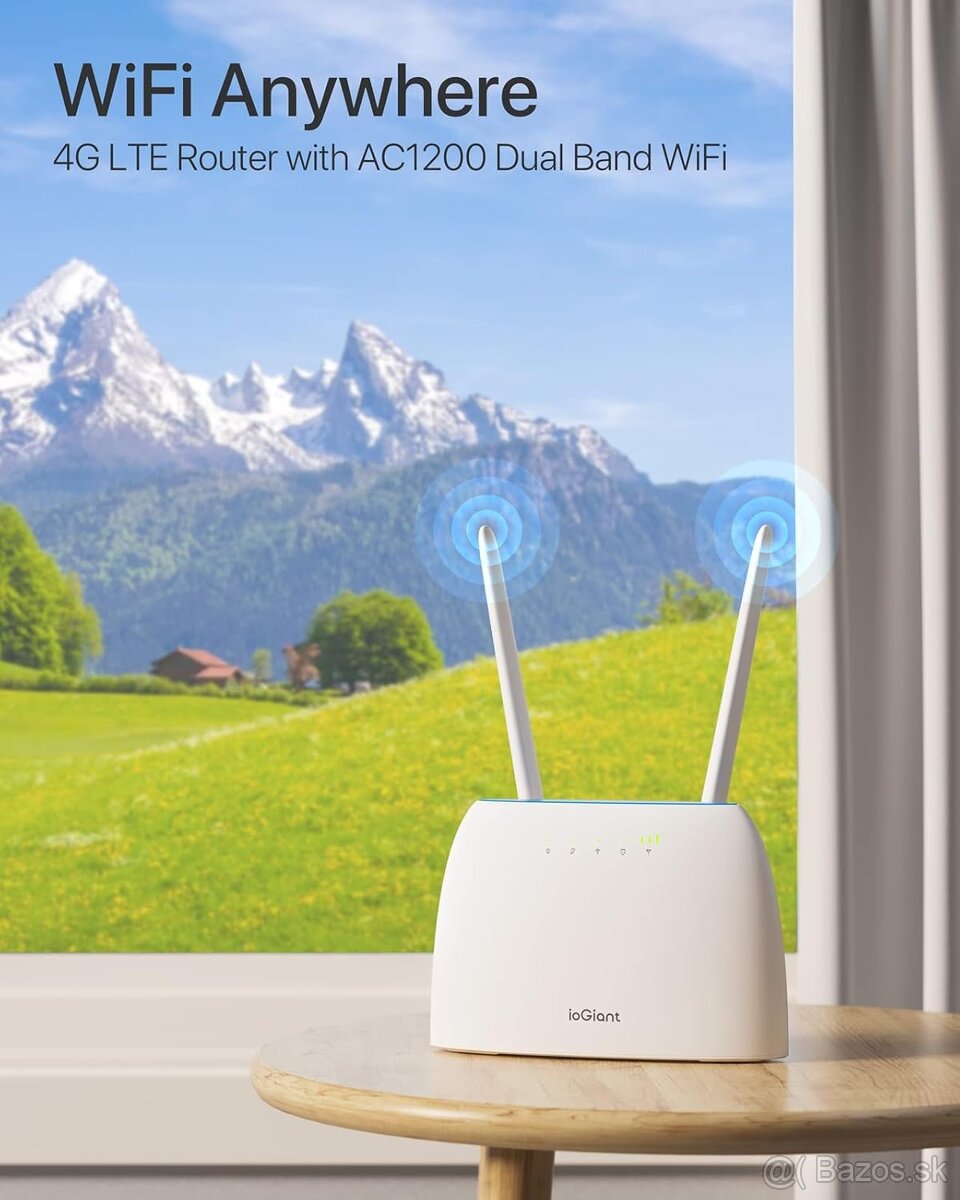 ioGiant 4G LTE Router AC1200 Dual Band - 7