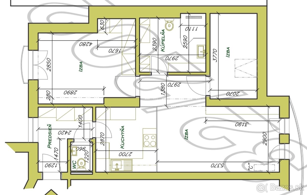Na predaj 3 izbový byt v novostavbe - 7