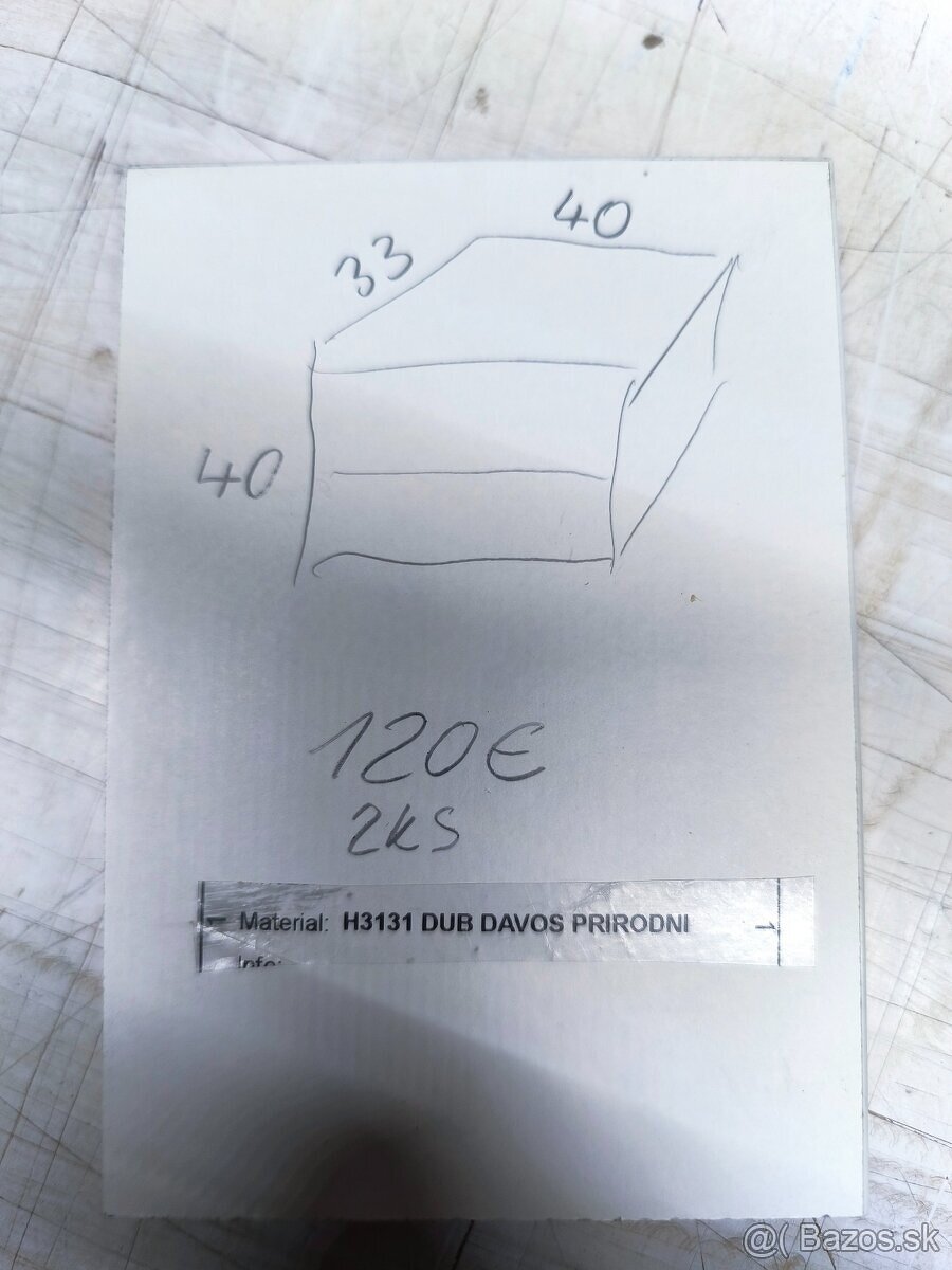 Nočný stolík 2ks nové - 7