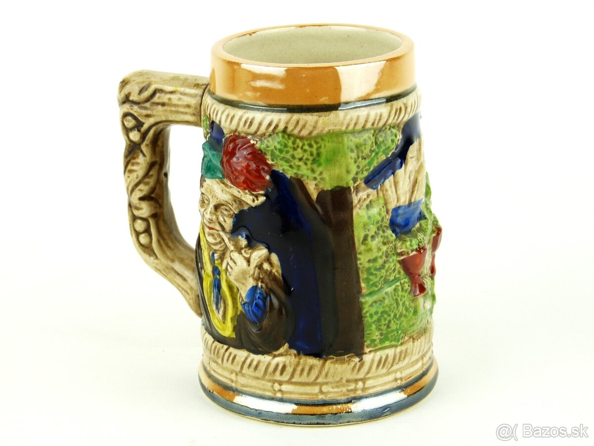 Keramický Džbán s Reliéfom Škótskeho Muža - 7