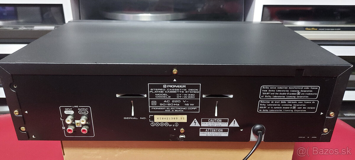 Double decky Denon a Pioneer - 7