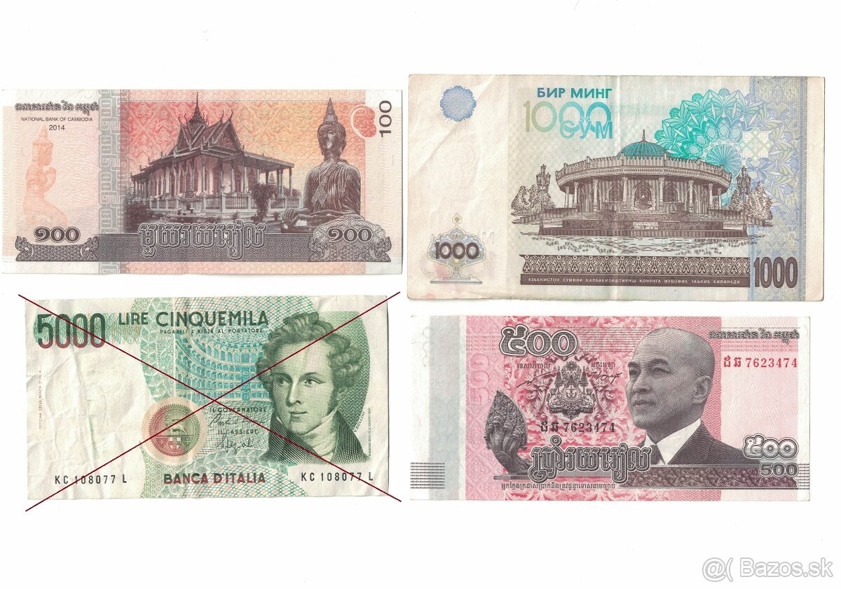 Zbierka bankoviek - rôzne po 1.5eur - 7