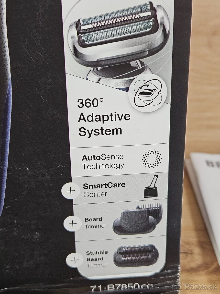 Braun Series 7 71-B7850cc – nový, nepoužitý - 7