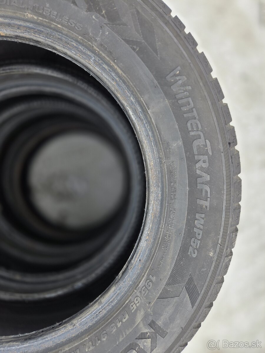 Kumho Winter WP52 195/65r15 sada zimna - 7
