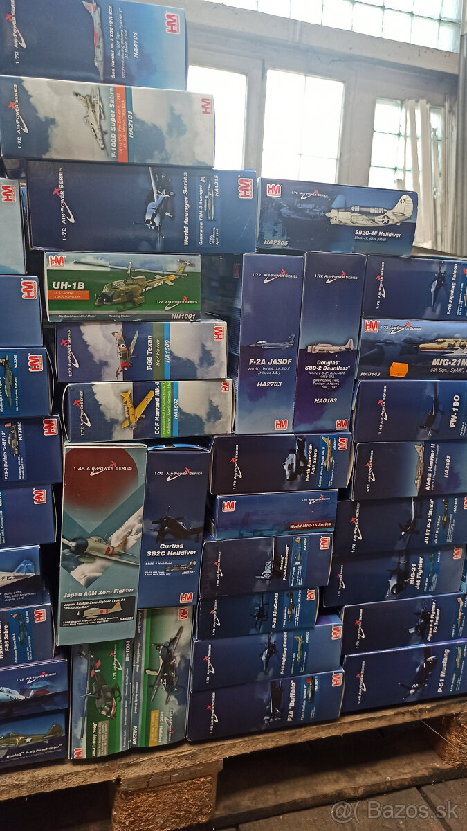 Diecast modely letadel Hobby Master, Corgi, Franklin Mint - 7