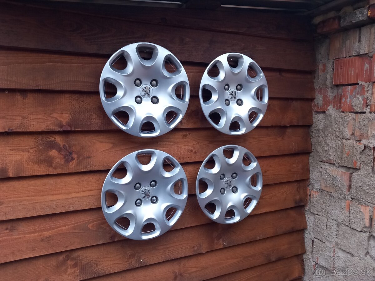 Puklice Peugeot, sada 9654864580 - 7