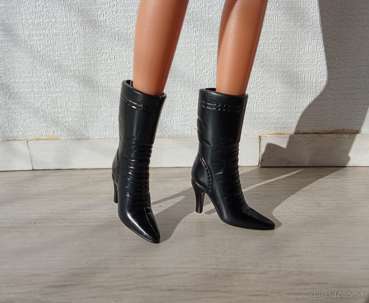 Bábika módna diva blondínka s copom a doplnkami - 7