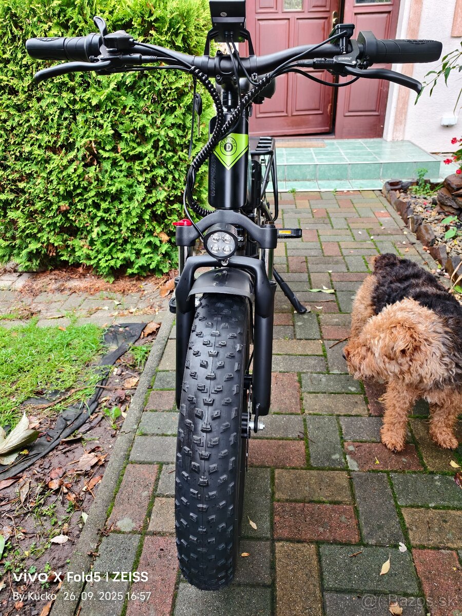 Skladací mestský ebike 20x4.0",2000W,25Ah,55km/h,80km - 7