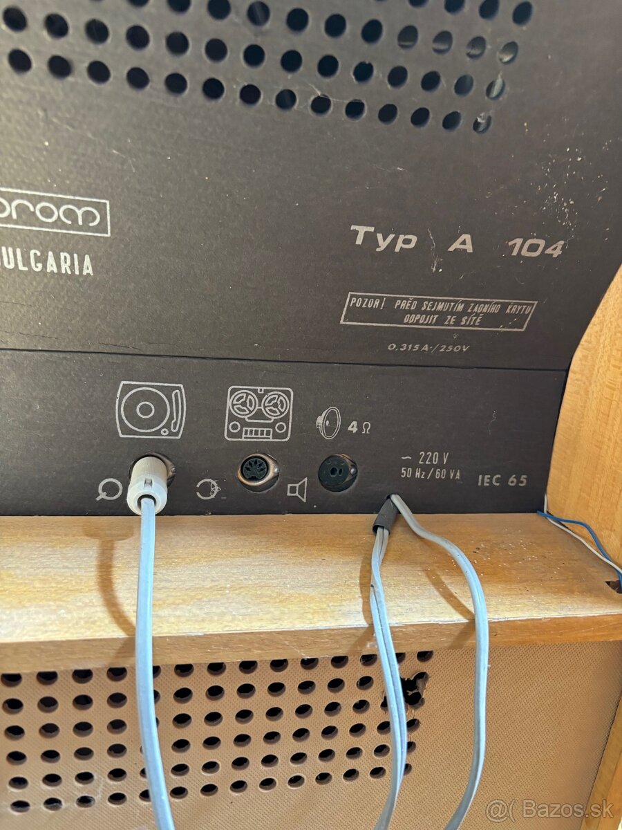 Predám gramorádio RESPROM A104, Akord - 7