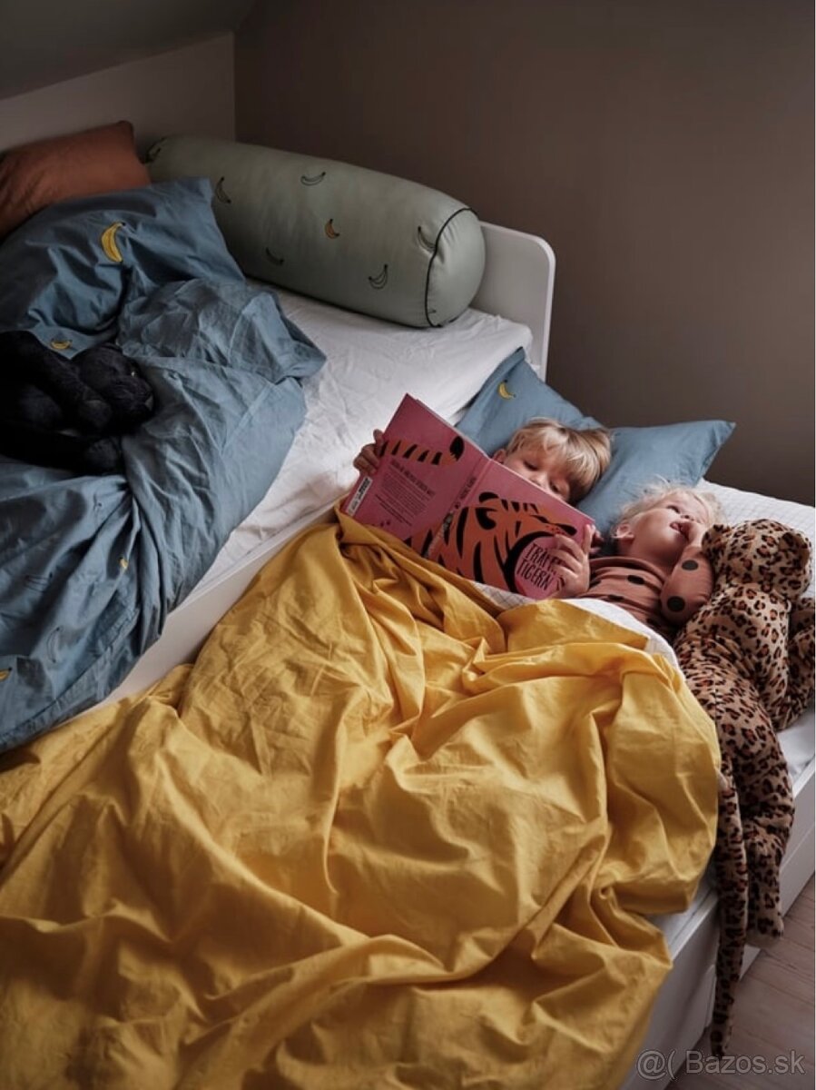 Predám rozkladaciu posteľ so šuflíkmi Ikea 90x200 - 7