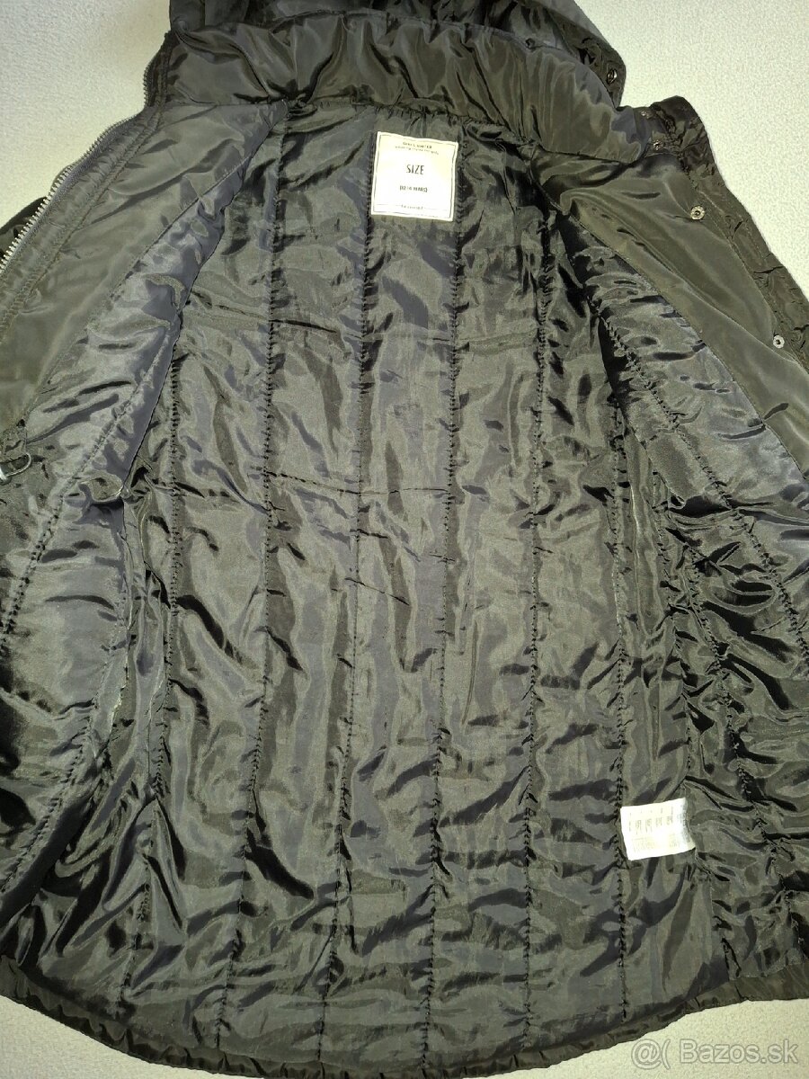 Dievčenská čierna zimná bunda TAKKO. - 7