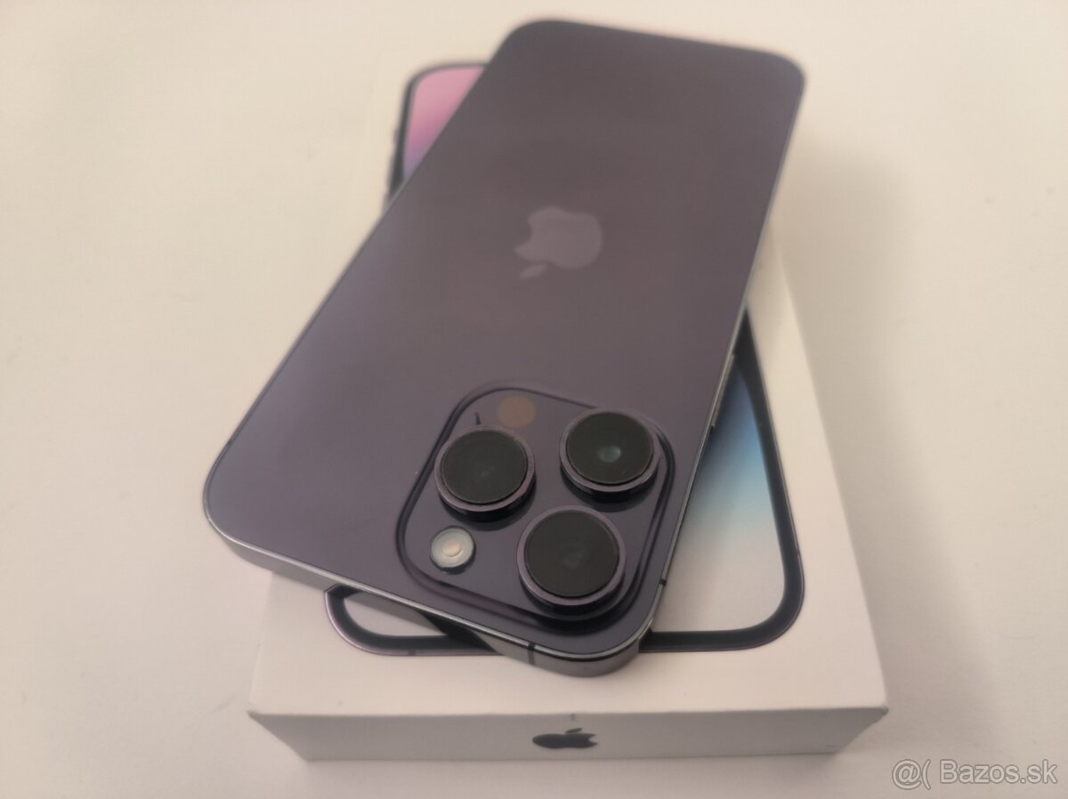 apple iphone 14 PRO MAX 1TB Purple / Batéria 86% - 7