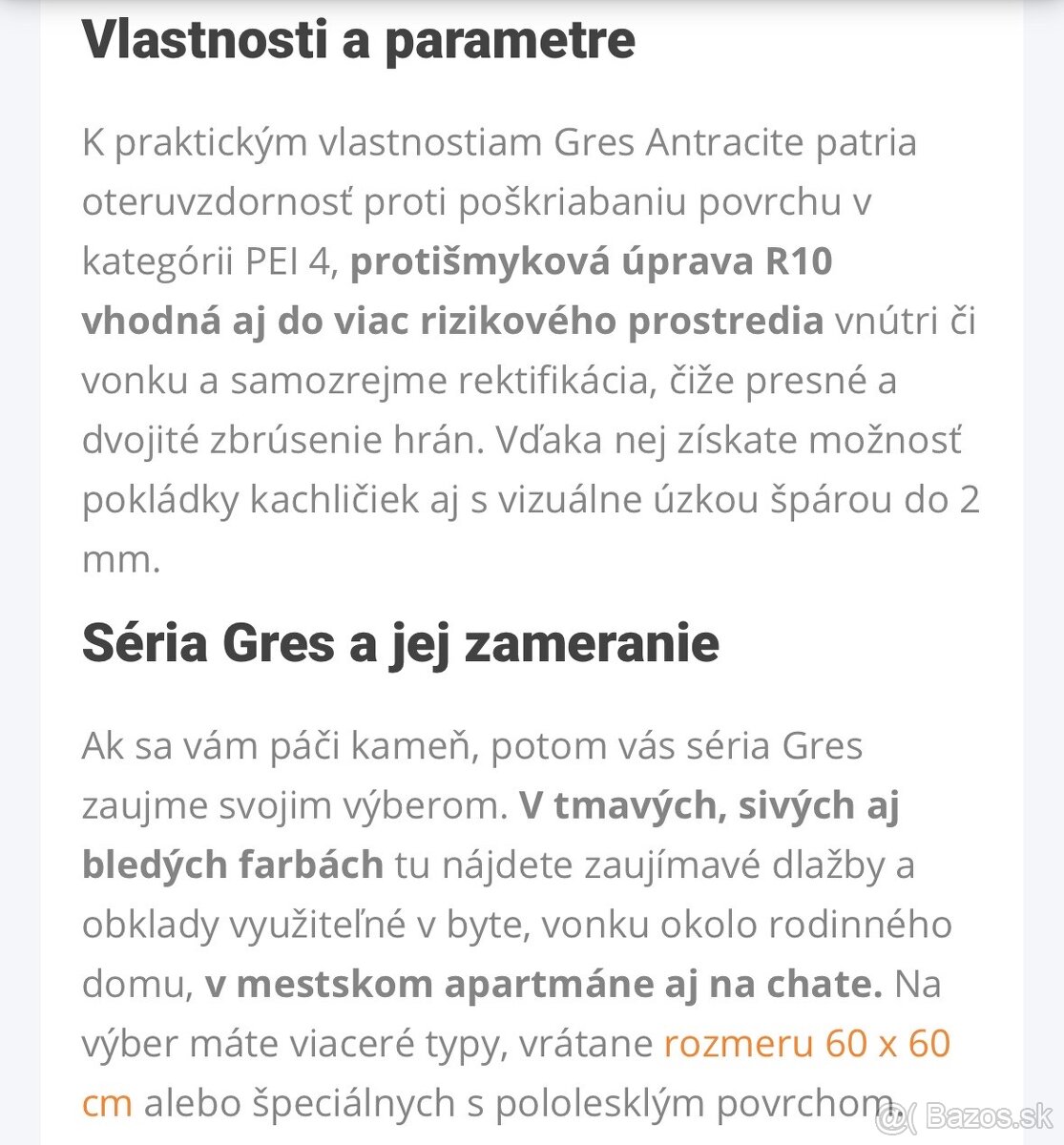 Dlažba gres antracit 60x120 - 7