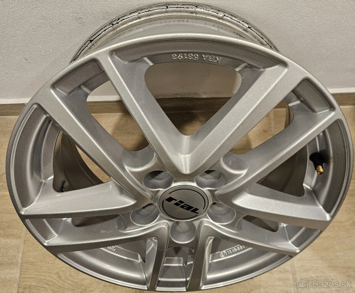 Atraktívne nemecké disky RIAL - 5x112 r16 - 7